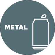 Affaldspiktogram: Metal