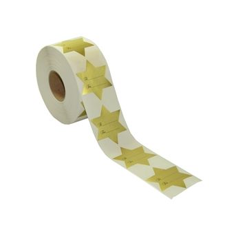 Guldstjerner,  til og fra mærker,500 stk. - Diverse