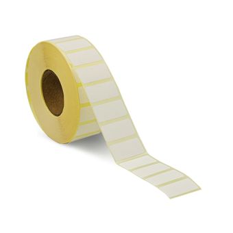 Transferetiketter Basic på rulle, permanent lim – 30 x 15 mm – 2.500 stk. - Transfer-etiketter