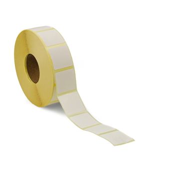Transferetiketter Basic på rulle, permanent lim – 30 x 30 mm – 2.000 stk. - Transfer-etiketter
