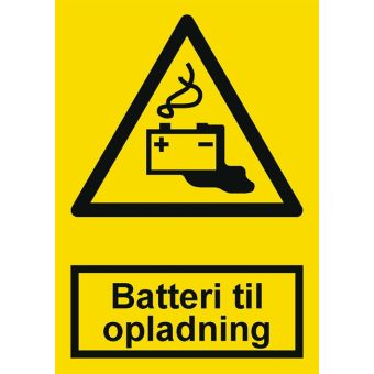 Selvklæbende Advarselsskilt – Modrullende valser (ISO 7010 W025) - Fortrykte labels