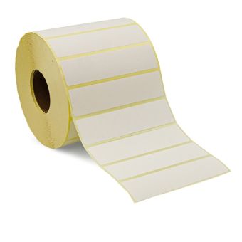 Transferetiketter Basic på rulle, permanent lim – 100 x 25 mm – 2.500 stk. - Transfer-etiketter