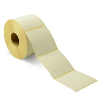 Transferetiketter Basic på rulle, permanent lim – 100 x 100 mm – 750 stk. - Transfer-etiketter