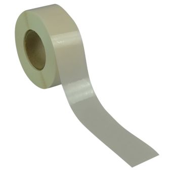 Runde Etiketter – Gennemsigtig – Ø30 mm – 1.000 stk. - Runde gennemsigtige etiketter