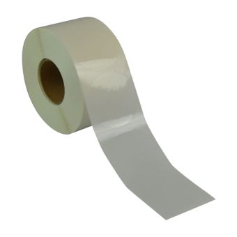 Runde Etiketter – Gennemsigtig – Ø50 mm – 1.000 stk. - Runde gennemsigtige etiketter