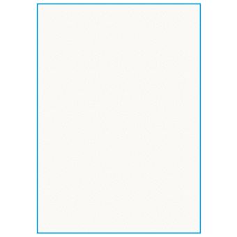A4-1 slids, 1 etiket/ark, 100% Recycled råhvid mat – permanent lim – 210,0 x 295,3 mm – 75 ark - A4, A5 & A6 etiketter i ark