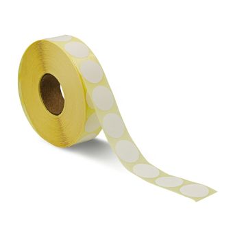 Thermo TOP Premium etiketter på rulle – Ø 25 mm – 2.500 stk. - Thermo TOP Premium etiketter