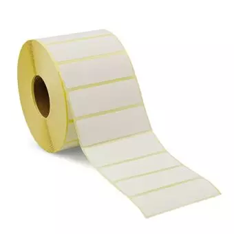 Thermo TOP Premium etiketter på rulle – 75 x 25 mm – 2.500 stk. - Thermo TOP Premium etiketter