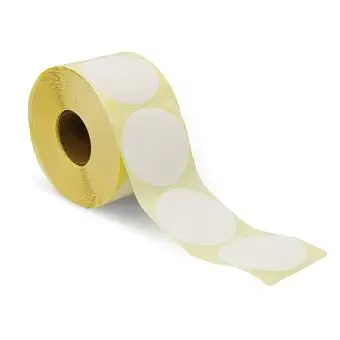 Thermo TOP Premium etiketter på rulle – Ø 60 mm – 1.000 stk. - Thermo TOP Premium etiketter